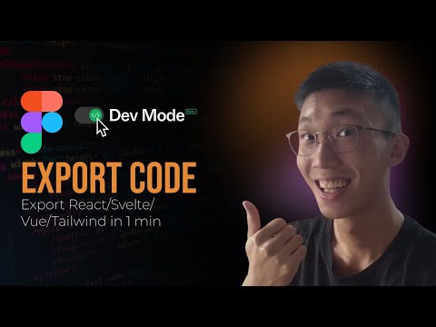 Figma Developer Mode - Export to Code Tutorial