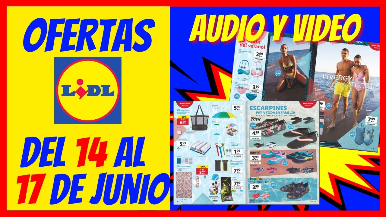 Obstinado sentido común Empuje 💣Catalogo OFERTAS LIDL esta semana | PLAYA | 14 al 17 Junio 2021 - YouTube