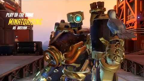 BASTION - PLAY OF THE GAME [WATCHPOINT: GIBRALTAR] (Overwatch)