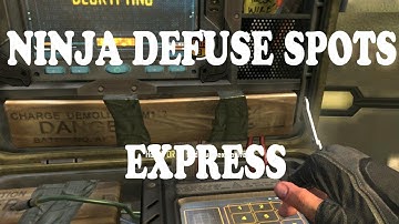 Express Ninja Defuse Spots | Call of Duty Black Ops 2 Guide