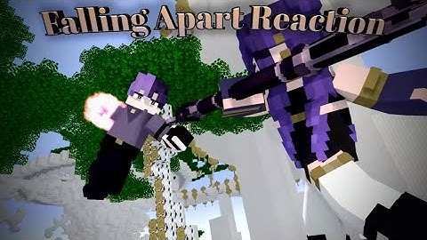 Reacting to "Falling Apart" Original Minecraft Story Animation  By ZNathan Animations
