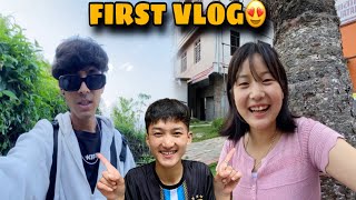 DALLU AND SUBODH STARTED VLOGGING 😍❤️ @SompayPariwar