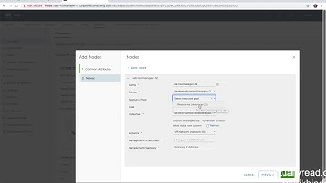 VMware NSX-T 2.4 - NSX Manager Deployment and 3-node Management Cluster Configuration