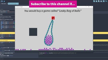 Devlog: Making a chain of objects and iterating until it was... a leaky bag?