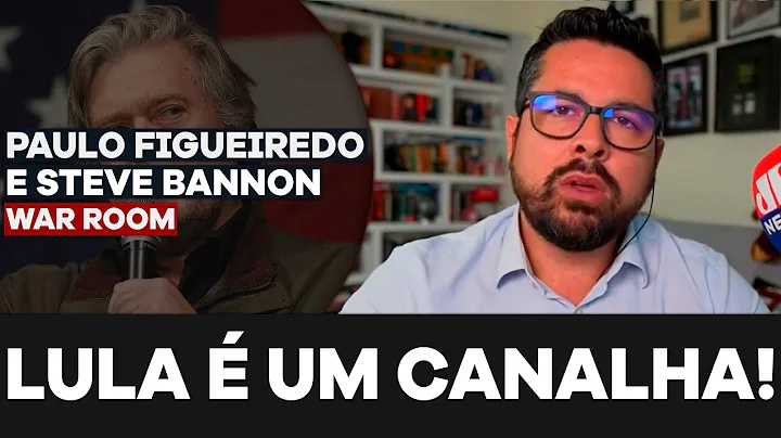 Paulo Figueiredo Conversa Com Steve Bannon Sobre Lula e Integridade das Eleies no Brasil