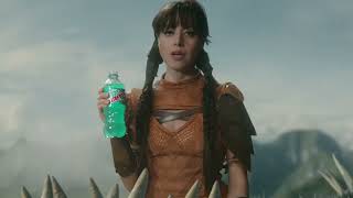 Aubrey Plaza and Nick Offerman reunite to star in Mountain Dew’s #SuperBowl ad.