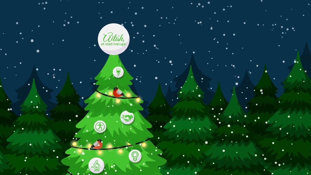 Ida-Tallinna Keskhaigla jõulutervitus!