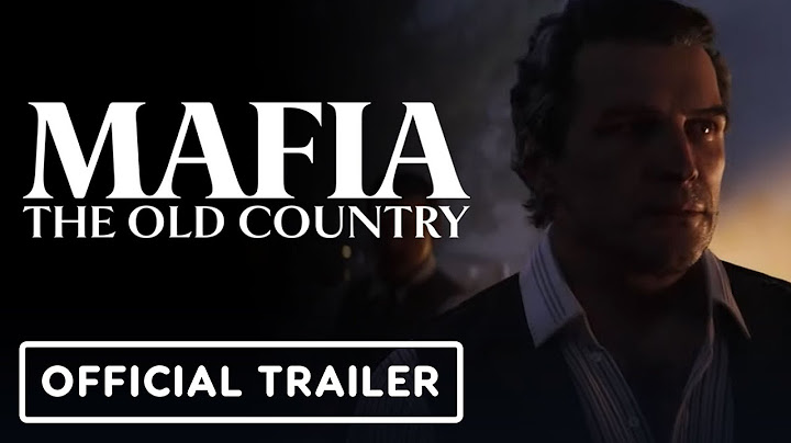 Mafia: The Old Country - Official 'The Initiation' Story Trailer
