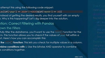Effective Ways to Filter Multiple Values in Multiple Columns with Pandas