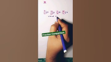 Largest & Smallest Fraction Trick 🔥 #mathstricks #maths #ssc #shorts #short