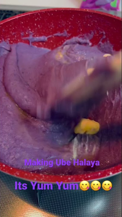 Making Ube Halaya(PurpleYam)