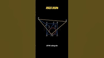 Bài hình vòng 1 chuyên KHTN vừa thi chiều này #math #geometry
