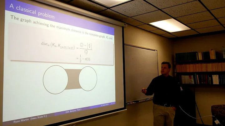 2018-02-27 Ryan Martin - The edit distance on graphs, Part I