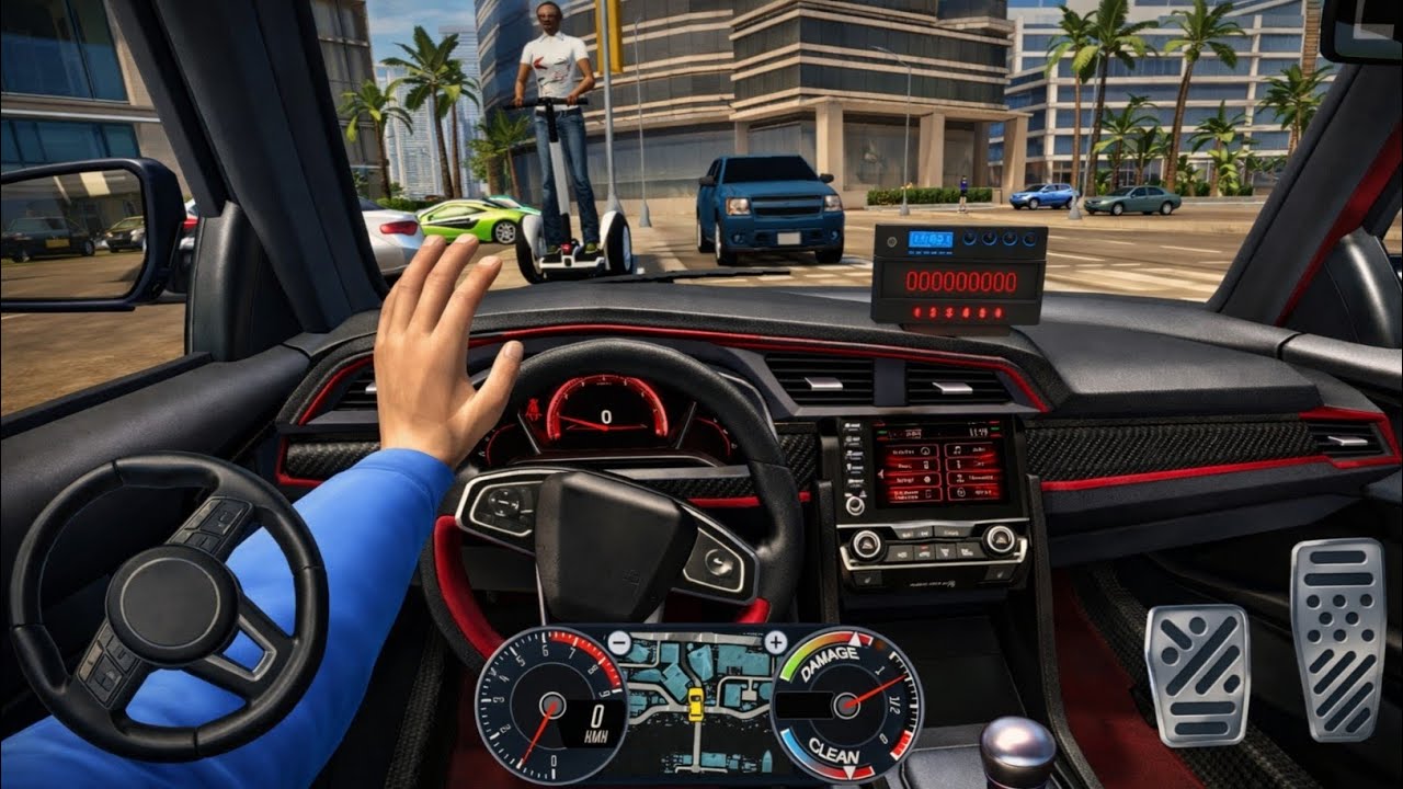 New Taxi Driver 2026 🚖 | Civic City Driving Simulator | Passenger Pick & Drop Android Gameplay