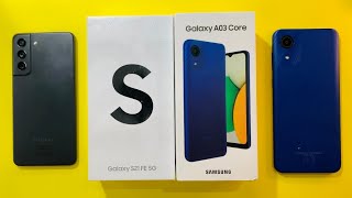 Samsung Galaxy S21 FE vs Samsung Galaxy A03 Core