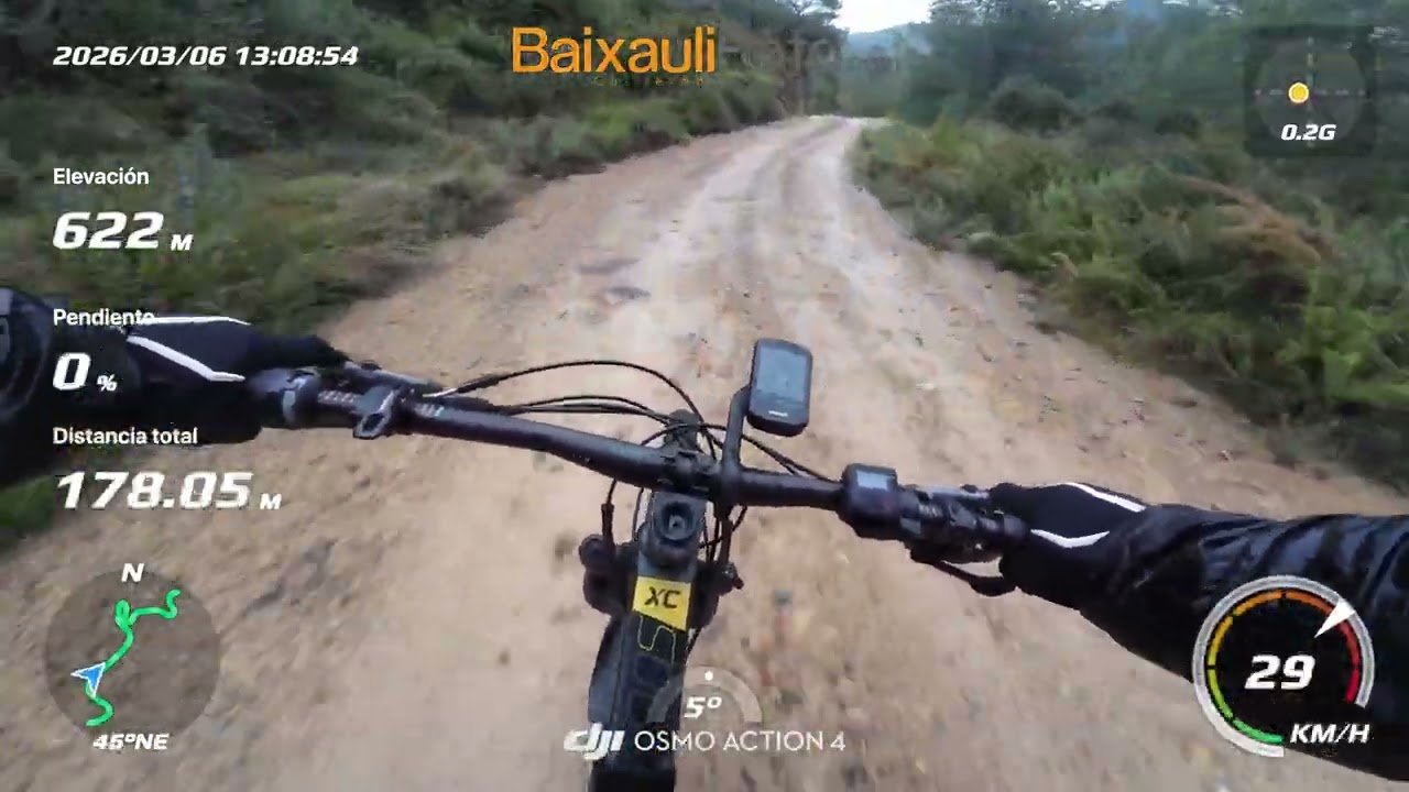 MTB Fuentes Rain: barro, 18% y pulso a tope