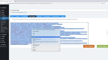 How to duplicate or export a landing page with PluginOps Landing Page Builder