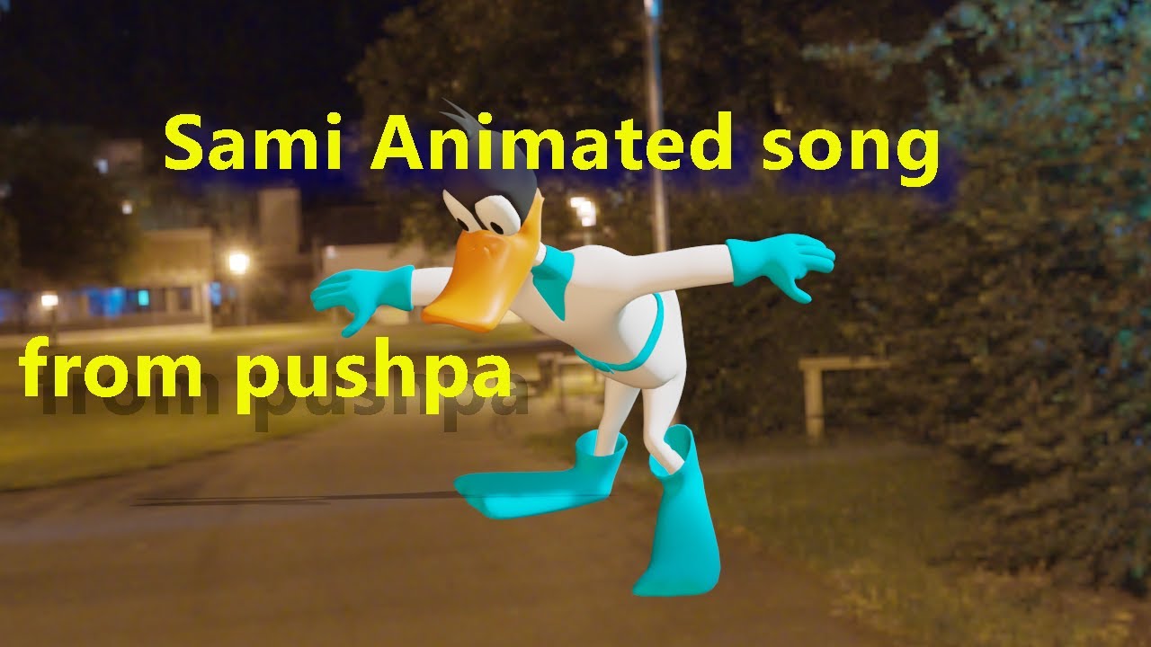 Pushpa song animated