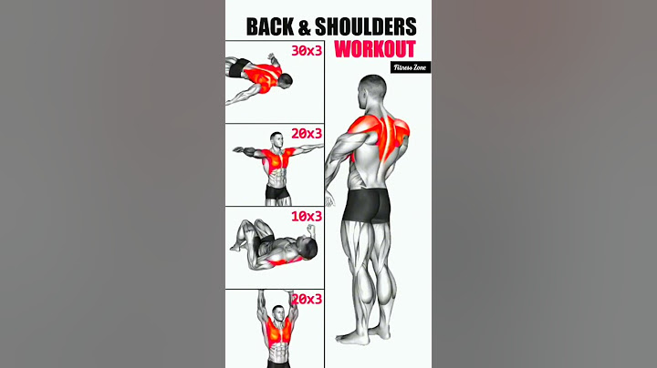 "Ultimate Back and Shoulders Workout at Home - No Equipment Needed!".  #fitness #backmuscles