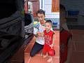 Tìm cây kẹo mút khổng lồ cho thằng em 2 tuổi #challenge #funny #shortvideo #giaitri