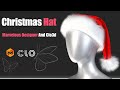 ✨ How to Make 3D Santa Hats - CLO3D & Marvelous Designer Tutorial (Beginner Friendly)