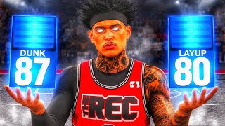 80 LAYUP + 87 DUNK MADE MY 6’6 COMBO GUARD BUILD UNSTOPPABLE in REC 2K27!🔥
