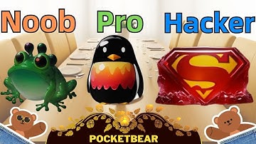NOOB vs PRO vs HACKER - Jelly Shift - Obstacle Course | @PocketBear470