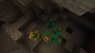 Minecraft Cave Sounds With Mobs Part 5