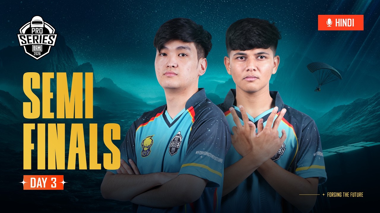 [HINDI] BMPS 2026 | SEMI-FINALS | Day 3 #BGMILIVE