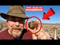 Mysterious metal spheres in the mojave desert