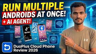 Run Multiple Android Phones at Once + AI Agent | DuoPlus Cloud Phone Review 2026 screenshot 4