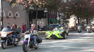 Veterans Parade Motorcycles Tribute 2023