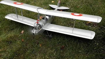 OS FS-26 on a DH 60 Gipsy Moth (short video)