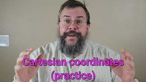 Calculus 3 -- Cartesian coordinates; distance; spheres -- Practice