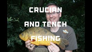 Crucian and Tench fishing. A hat trick of 3lb Crucians!