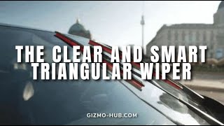 Kimblade Carbonfit : The Clear And Smart Triangular Wiper | Kickstarter | Gizmo-Hub.com