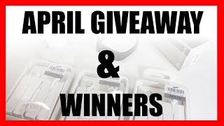 April Giveaway #2 and Winners of March Giveaways - Sol Republic Jax, Samsung IG935, Sony MDR-AS210AP @CyberCatTechnologies