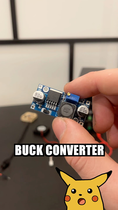 Buck Converter | Explained #electronics #buckconverter #tech