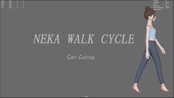 Neka Walk Cycle - Walk Female - Neka Rig - Demo