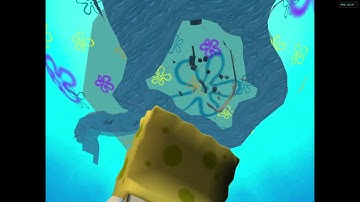 SpongeBob SquarePants: Battle for Bikini Bottom - Goo Lagoon out of bounds bug (GameCube)
