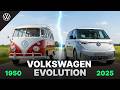 Volkswagen Bus Transformation T1 T7 Evolution 1950 2025 Volkswagen Bus Transformation T1 T7 Evolution 1950 2025