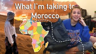 What’s in my 40L backpack for Morocco? What to wear as a female traveller in Morocco! 🇲🇦