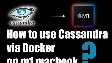 How to run Cassandra docker image on Apple Silicon Macbook Air