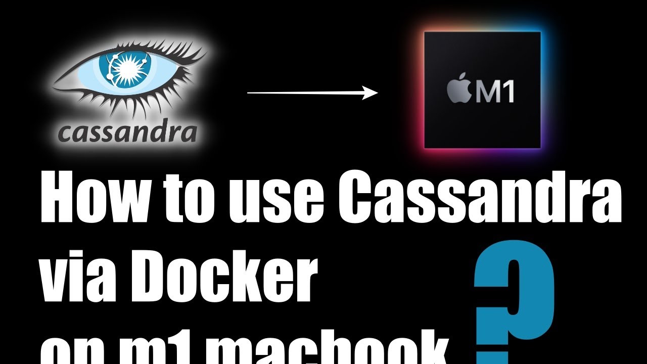 How to run Cassandra docker image on Apple Silicon Macbook Air