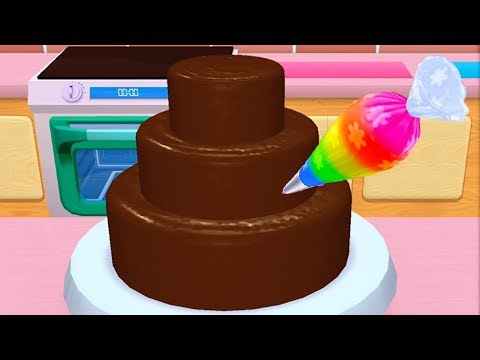 Play Fun Learn Cake Cooking & Colors - My Bakery Empire- Bake Decorate & Serve Cakes Games For Kids