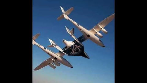 SpaceShipTwo By Virgin Galactic
