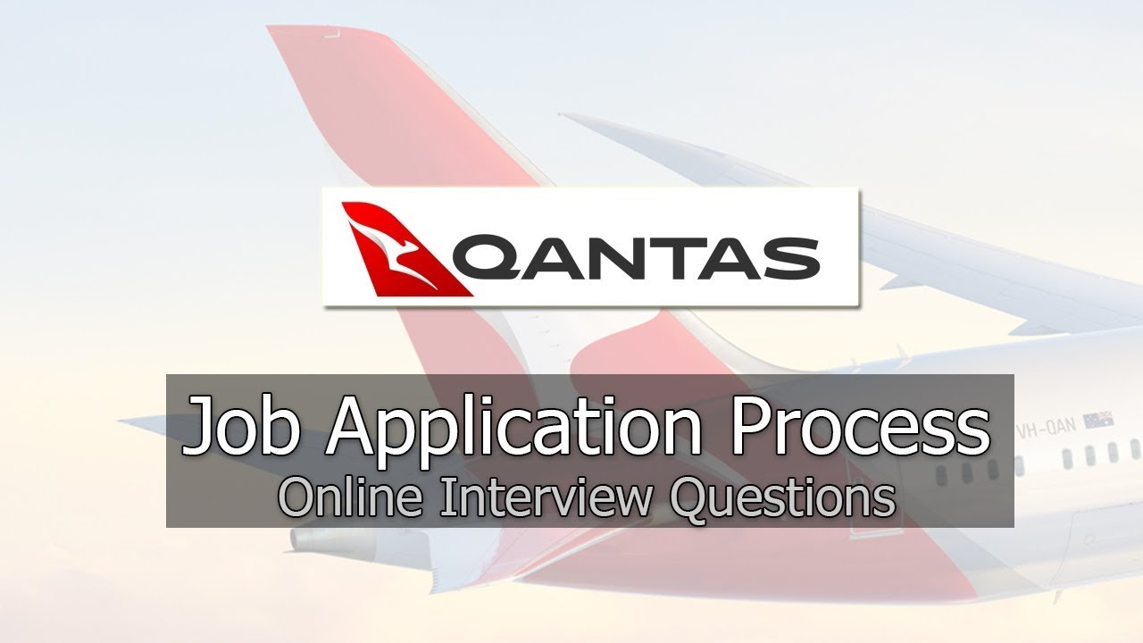 Qantas Job Application Process 2019 YouTube