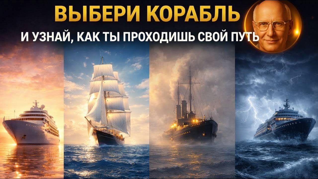 ВЫБЕРИ КОРАБЛЬ — И УЗНАЙ, КАК ТЫ ПРОХОДИШЬ СВОЙ ПУТЬ