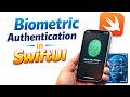 Biometric Authentication in SwiftUI | Beginner tutorial | IOS development