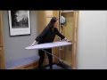 Dropout Cabinet Fixtures Ironing Center Video by KitchenSource.com Dropout Cabinet Fixtures Ironing Center Video by KitchenSource.com